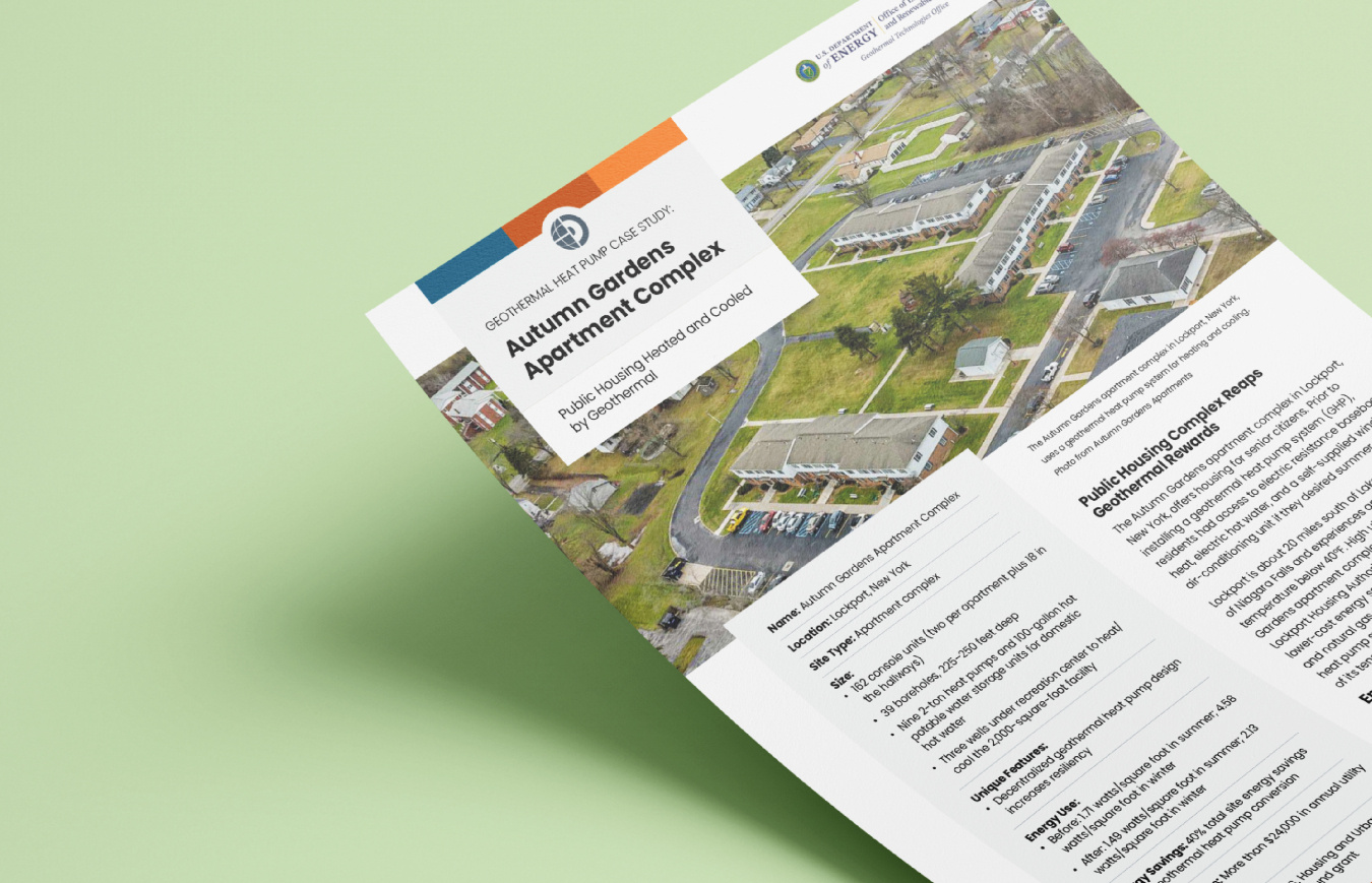 Picture of Geothermal Heat Pump Case Study: Autumn Gardens Apartment Complex ...